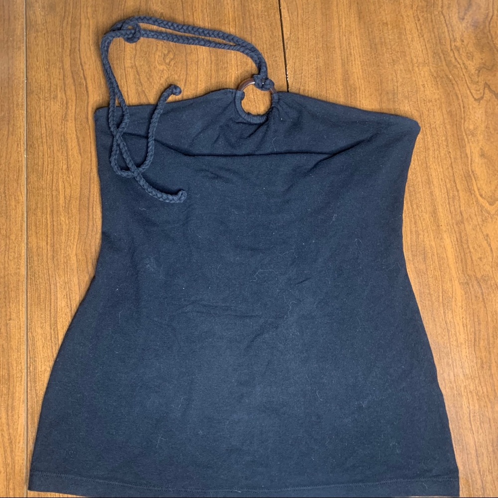Banana Republic Black Halter Top